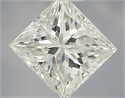 Diamante Natural 0.52 quilates, Princesa , Color H, claridad VVS2 y certificado IGI