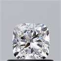 Diamante Natural 0.58 quilates, Del cojín , Color D, claridad VS1 y certificado GIA