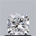 Diamante Natural 0.58 quilates, Del cojín , Color D, claridad VS1 y certificado GIA