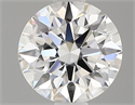 Del inventario de diamantes de laboratorio, 1.03 quilates, Redondo , Color D, claridad VVS2 y certificado IGI