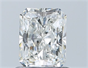 Natural Diamond 0.81 Carats, Radiant with  Cut, H Color, VVS2 Clarity and Certified by GIA
