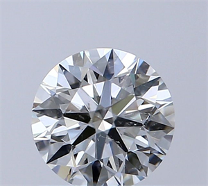 Picture of Natural Diamond 0.70 Carats, Round with Excellent Cut, I Color, SI2 Clarity and Certified by GIA
