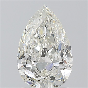 Picture of Natural Diamond 1.20 Carats, Pear with  Cut, I Color, SI2 Clarity and Certified by GIA