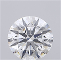 Lab Grown Diamond 1.90 Carats, Round with Ideal Cut, D Color, VVS1 Clarity and Certified by IGI