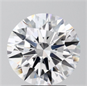 Del inventario de diamantes de laboratorio, 3.01 quilates, Redondo , Color D, claridad VS2 y certificado IGI