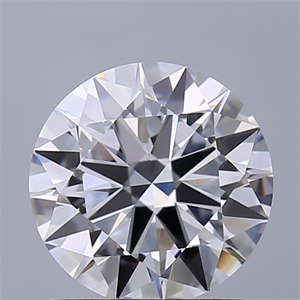 Picture of Lab Grown Diamond 1.00 Carats, Round with Excellent Cut, D Color, VVS2 Clarity and Certified by IGI