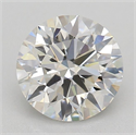 Lab Grown Diamond 1.33 Carats, Round with Ideal Cut, F Color, VVS2 Clarity and Certified by IGI