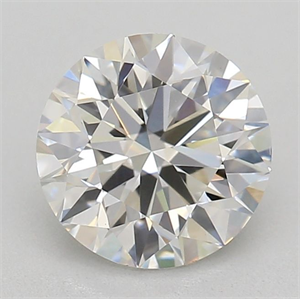 Picture of Lab Grown Diamond 1.33 Carats, Round with Ideal Cut, F Color, VVS2 Clarity and Certified by IGI