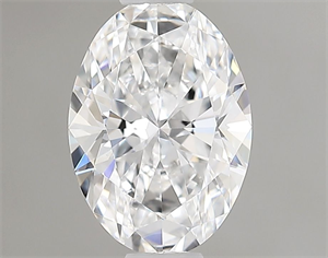 Picture of Natural Diamond 0.70 Carats, Oval with  Cut, D Color, VVS2 Clarity and Certified by GIA