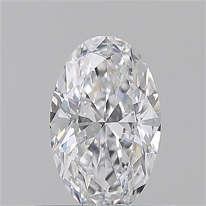 Picture of Natural Diamond 0.51 Carats, Oval with  Cut, D Color, VS1 Clarity and Certified by GIA