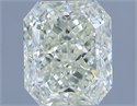 Natural Diamond 1.53 Carats, Radiant with  Cut, I Color, VVS1 Clarity and Certified by IGI