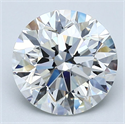 Diamante Natural 2.90 quilates, Redondo , Color G, claridad VS1 y certificado GIA