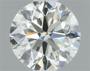 Picture of Natural Diamond 0.60 Carats, Round with Excellent Cut, I Color, VVS2 Clarity and Certified by IGI