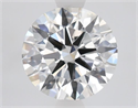 Del inventario de diamantes de laboratorio, 1.58 quilates, Redondo , Color H, claridad VVS2 y certificado IGI
