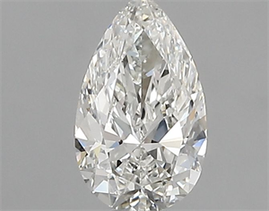 Picture of Natural Diamond 0.46 Carats, Pear with  Cut, I Color, VS1 Clarity and Certified by GIA
