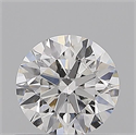 Natural Diamond 0.70 Carats, Round with Excellent Cut, E Color, SI2 Clarity and Certified by GIA