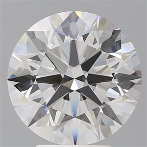 Picture of Lab Grown Diamond 4.60 Carats, Round with Ideal Cut, F Color, VS1 Clarity and Certified by IGI
