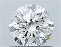 Diamante Natural 0.70 quilates, Redondo , Color H, claridad VVS1 y certificado GIA