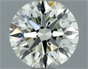 Natural Diamond 1.00 Carats, Round with Excellent Cut, K Color, VVS1 Clarity and Certified by IGI