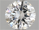 Lab Grown Diamond 1.51 Carats, Round with Excellent Cut, E Color, VVS2 Clarity and Certified by IGI