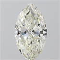 Natural Diamond 3.01 Carats, Marquise with  Cut, I Color, SI1 Clarity and Certified by IGI