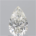 Natural Diamond 1.01 Carats, Pear with  Cut, H Color, VS2 Clarity and Certified by GIA