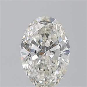 Picture of Natural Diamond 1.50 Carats, Oval with  Cut, J Color, SI2 Clarity and Certified by GIA