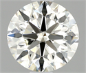 Diamante Natural 1.06 quilates, Redondo , Color I, claridad VS1 y certificado IGI