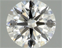 Natural Diamond 0.41 Carats, Round with Excellent Cut, G Color, SI2 Clarity and Certified by GIA
