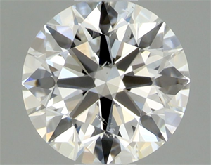 Picture of Natural Diamond 0.41 Carats, Round with Excellent Cut, G Color, SI2 Clarity and Certified by GIA