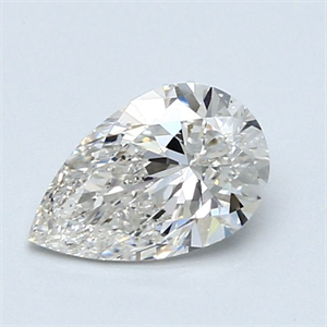 Foto Diamante Natural 0.90 quilates, De pera , Color I, claridad SI1 y certificado GIA de