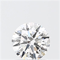 Lab Grown Diamond 1.01 Carats, Round with Ideal Cut, E Color, VS1 Clarity and Certified by IGI
