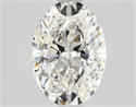 Natural Diamond 1.04 Carats, Oval with  Cut, H Color, VS1 Clarity and Certified by GIA