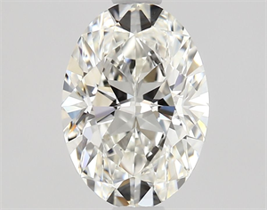 Picture of Natural Diamond 1.04 Carats, Oval with  Cut, H Color, VS1 Clarity and Certified by GIA