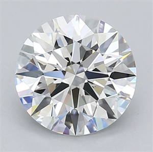 Picture of Lab Grown Diamond 2.50 Carats, Round with Ideal Cut, D Color, VVS1 Clarity and Certified by IGI