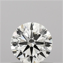 Natural Diamond 0.50 Carats, Round with Excellent Cut, I Color, VS2 Clarity and Certified by IGI