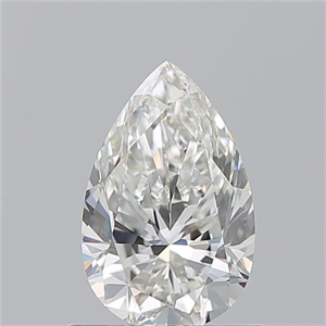 Picture of Natural Diamond 0.90 Carats, Pear with  Cut, H Color, VS2 Clarity and Certified by GIA