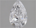 Natural Diamond 1.50 Carats, Pear with  Cut, D Color, SI2 Clarity and Certified by GIA