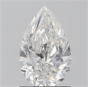 Natural Diamond 1.20 Carats, Pear with  Cut, F Color, SI2 Clarity and Certified by GIA
