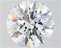 Diamante Natural 1.21 quilates, Redondo , Color F, claridad VVS2 y certificado GIA