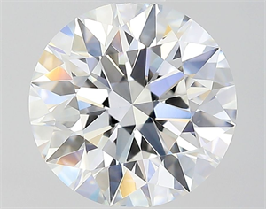 Foto Diamante Natural 1.21 quilates, Redondo , Color F, claridad VVS2 y certificado GIA de