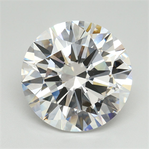 Picture of Lab Grown Diamond 7.00 Carats, Round with Excellent Cut, F Color, VVS2 Clarity and Certified by IGI