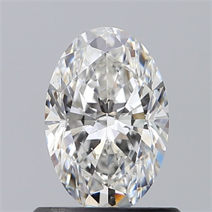 Picture of Natural Diamond 0.74 Carats, Oval with  Cut, F Color, VS2 Clarity and Certified by GIA