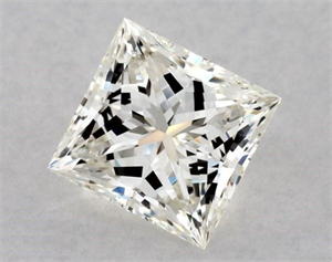 Picture of Natural Diamond 1.00 Carats, Princess with  Cut, J Color, VVS2 Clarity and Certified by GIA
