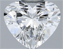 Natural Diamond 0.51 Carats, Heart with  Cut, G Color, SI1 Clarity and Certified by GIA
