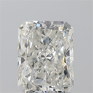 Picture of Natural Diamond 1.50 Carats, Radiant with  Cut, I Color, SI1 Clarity and Certified by GIA