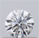 Natural Diamond 0.40 Carats, Round with Excellent Cut, D Color, VS1 Clarity and Certified by GIA