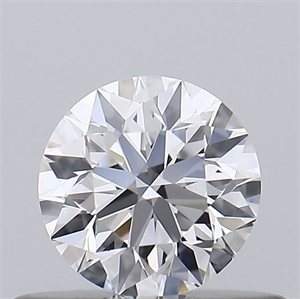 Picture of Natural Diamond 0.40 Carats, Round with Excellent Cut, D Color, VS1 Clarity and Certified by GIA