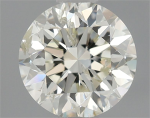 Picture of Natural Diamond 0.93 Carats, Round with Very Good Cut, J Color, I1 Clarity and Certified by IGI