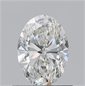 Diamante Natural 0.70 quilates, Ovalado , Color G, claridad SI1 y certificado GIA